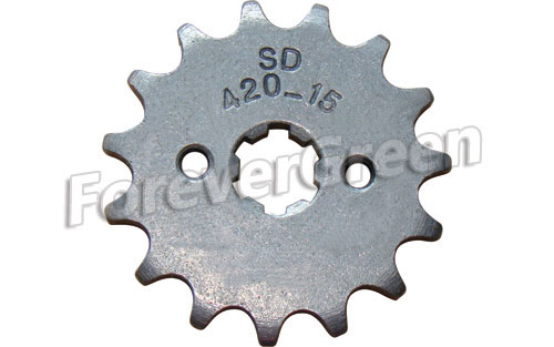 57031D Sprocket 420-15T 17mm